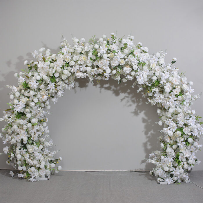 New Wedding Venue Floral Decor Iron Outdoor Flower Arches