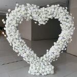 New Heart-shaped Frame Floral Arrangement Set