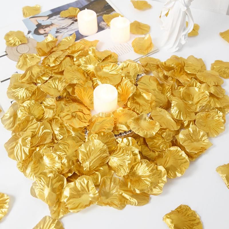 Joyen Wedding Decor-China Supplier Artificial Silk Flower Leaves Wedding Room Layout Decor Party Confetti Petal